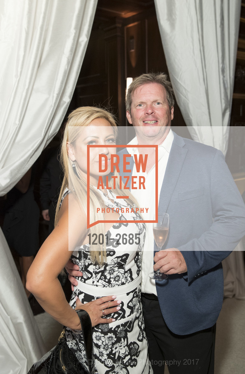 Ashley Soevyn, Tom Soevyn, 40 years of the NOB HILL GAZETTE, Merchants Exchange Building, Julia Morgan Ballroom. 465 California Street, October 1st, 2017, Photo #1201-2685 Ashley Soevyn, Tom Soevyn, Photo #1201-2685