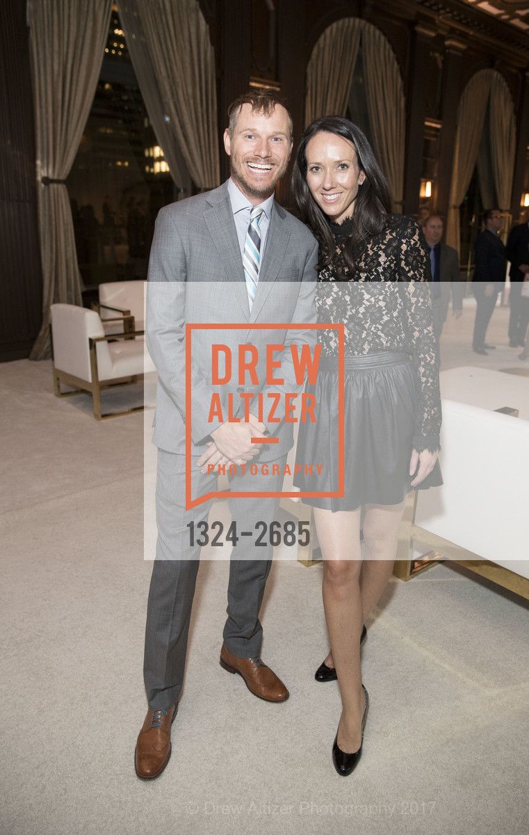 Matt Perry, Ali Grosslight, 40 years of the NOB HILL GAZETTE, Merchants Exchange Building, Julia Morgan Ballroom. 465 California Street, October 1st, 2017, Photo #1324-2685 Matt Perry, Ali Grosslight, Photo #1324-2685