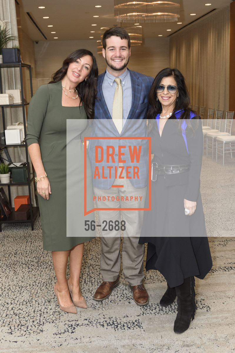 Deborah Cohen, Ren Schiffman, Maria Pinto, 2057 by Maria Pinto & Marco Bicego Exclusive Fashion Show at Shreve & Co. Event, Shreve & Co. 150 Post St. United States. 150 Post St. United States, October 4th, 2017, Photo #56-2688 Deborah Cohen, Ren Schiffman, Maria Pinto, Photo #56-2688