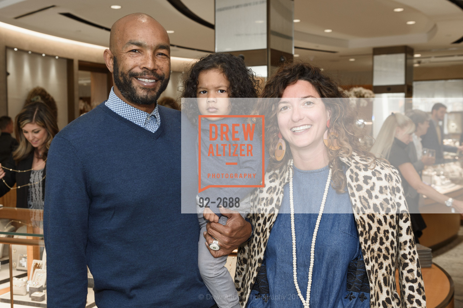 Phillip Gums, River Gums, Tiffany Southwick, 2057 by Maria Pinto & Marco Bicego Exclusive Fashion Show at Shreve & Co. Event, Shreve & Co. 150 Post St. United States. 150 Post St. United States, October 4th, 2017, Photo #92-2688 Phillip Gums, River Gums, Tiffany Southwick, Photo #92-2688
