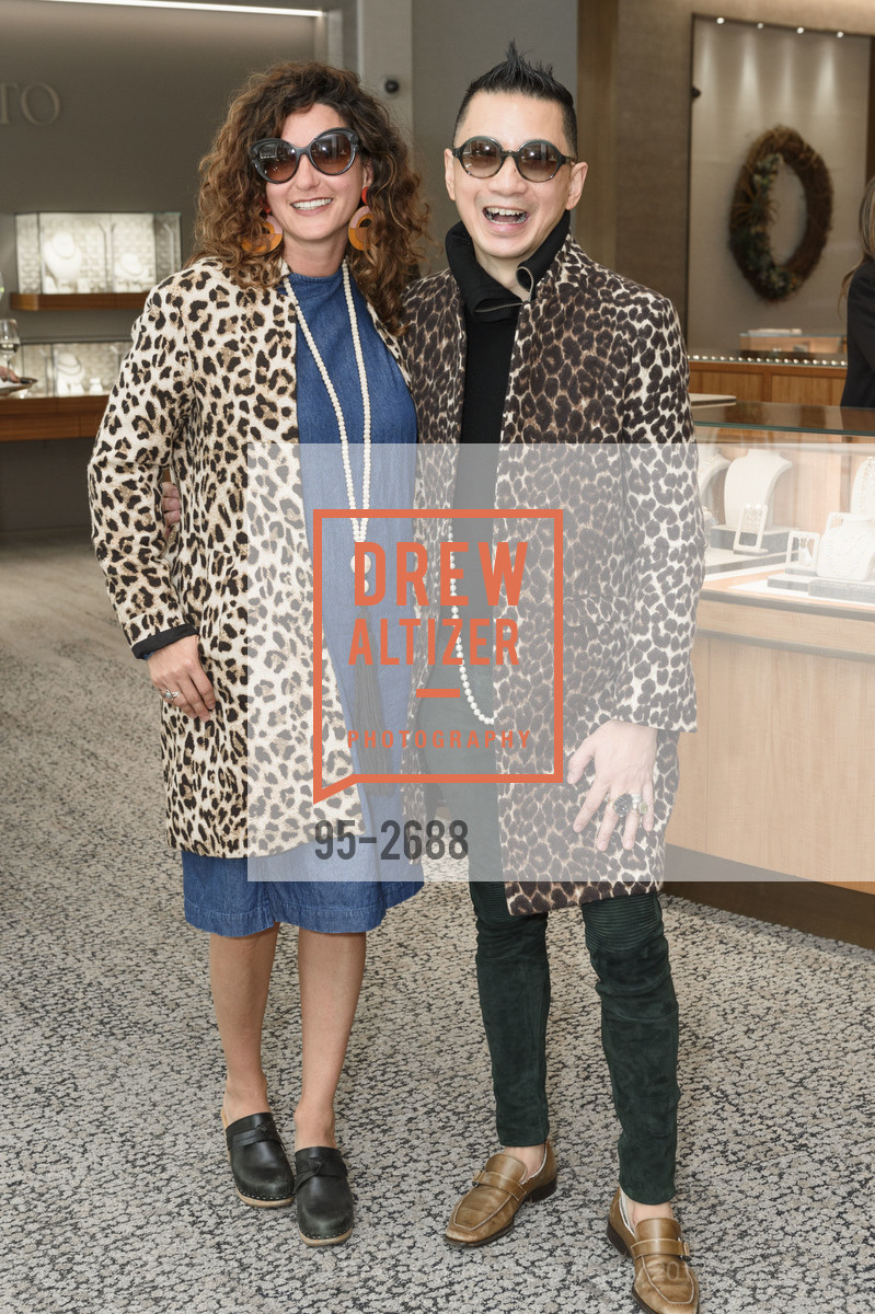 Tiffany Southwick, Lorence Manansala, 2057 by Maria Pinto & Marco Bicego Exclusive Fashion Show at Shreve & Co. Event, Shreve & Co. 150 Post St. United States. 150 Post St. United States, October 4th, 2017, Photo #95-2688 Tiffany Southwick, Lorence Manansala, Photo #95-2688