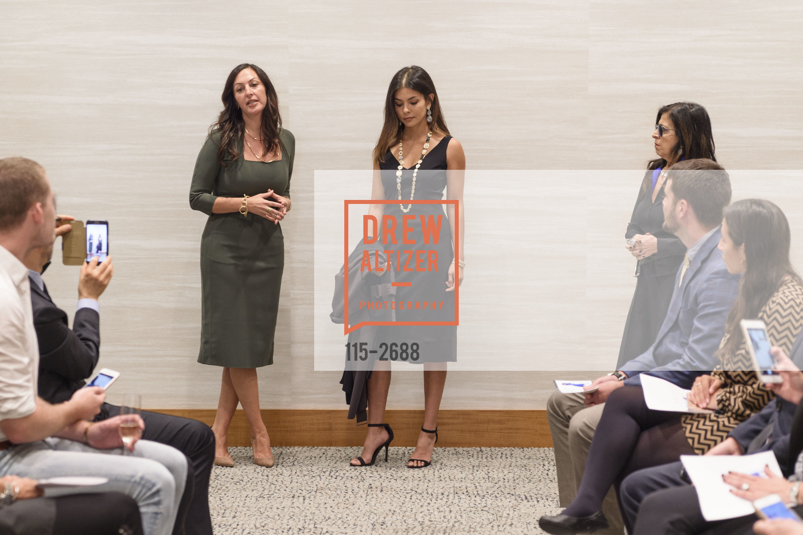 Deborah Cohen, Leah Morris, 2057 by Maria Pinto & Marco Bicego Exclusive Fashion Show at Shreve & Co. Event, Shreve & Co. 150 Post St. United States. 150 Post St. United States, October 4th, 2017, Photo #115-2688 Deborah Cohen, Leah Morris, Photo #115-2688