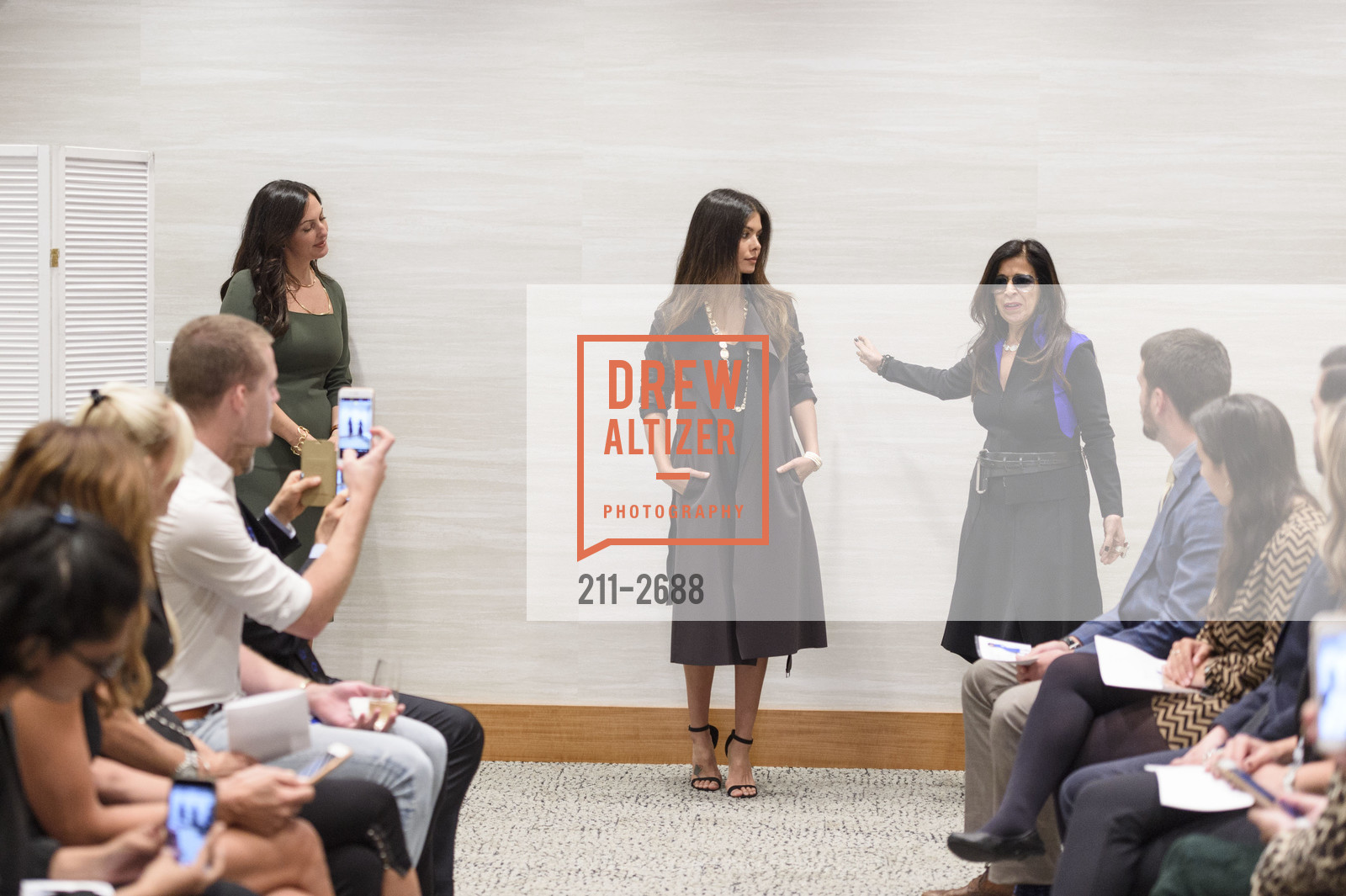 Deborah Cohen, Leah Morris, Maria Pinto, 2057 by Maria Pinto & Marco Bicego Exclusive Fashion Show at Shreve & Co. Event, Shreve & Co. 150 Post St. United States. 150 Post St. United States, October 4th, 2017, Photo #211-2688 Deborah Cohen, Leah Morris, Maria Pinto, Photo #211-2688