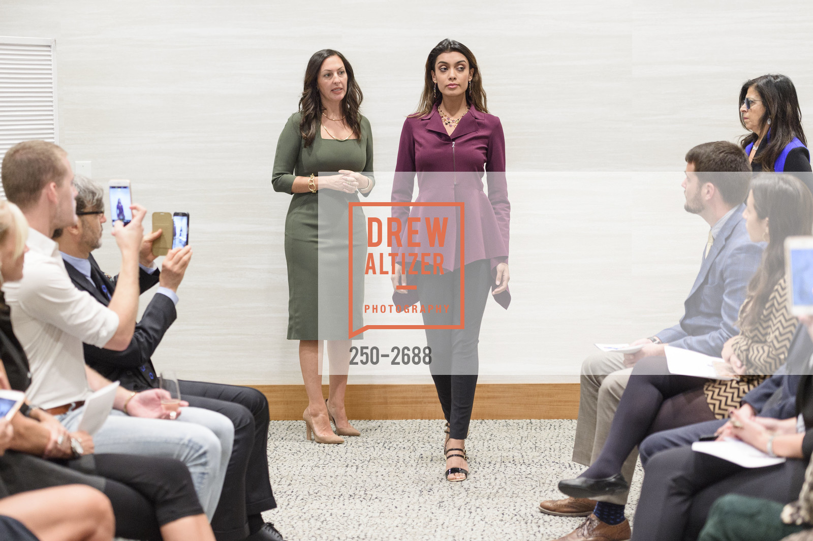 Deborah Cohen, Ghazal Gill, 2057 by Maria Pinto & Marco Bicego Exclusive Fashion Show at Shreve & Co. Event, Shreve & Co. 150 Post St. United States. 150 Post St. United States, October 4th, 2017, Photo #250-2688 Deborah Cohen, Ghazal Gill, Photo #250-2688
