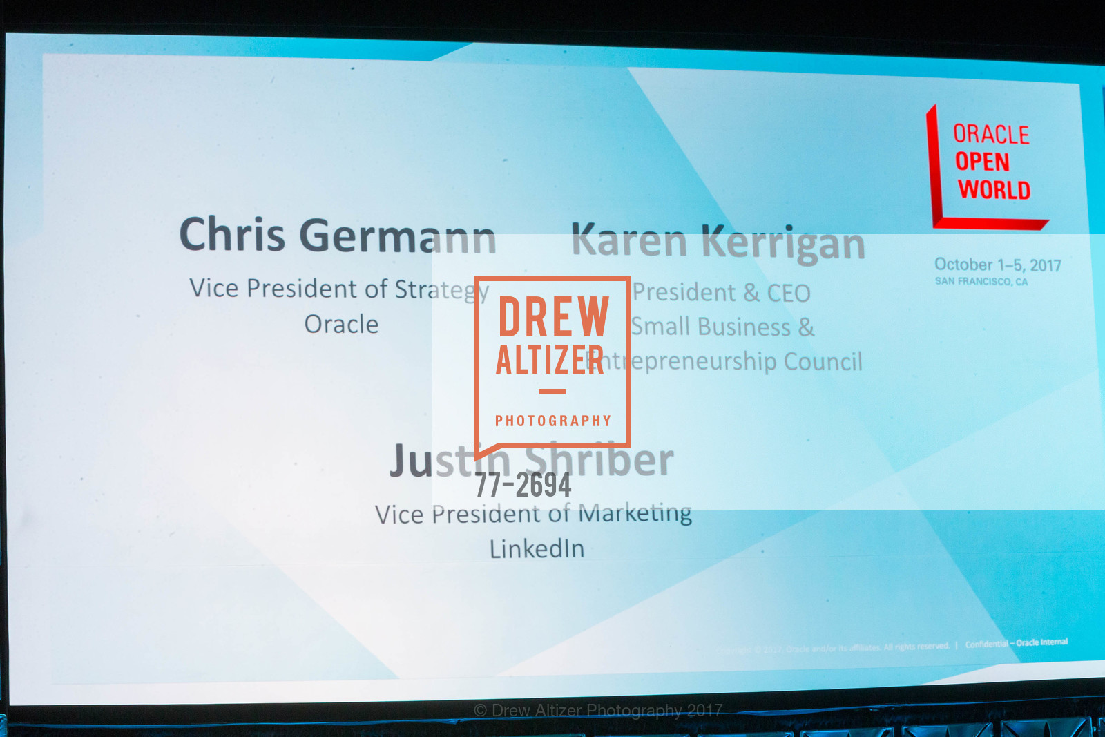 Atmosphere, BiztechSF 2017, YBCA Theater, October 3rd, 2017, Photo #77-2694 Atmosphere, Photo #77-2694