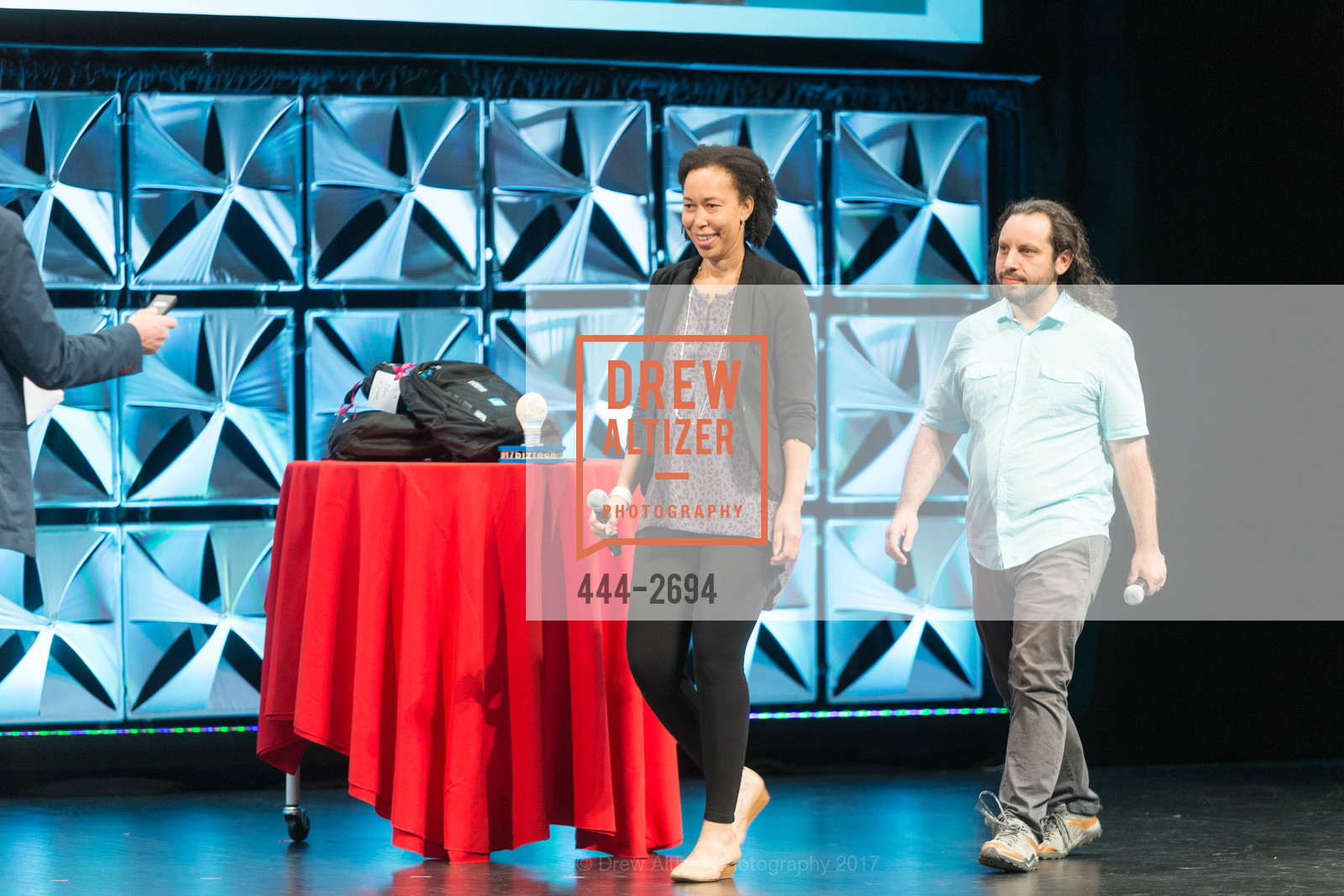 Shara Hall, Kerry Levenberg, BiztechSF 2017, YBCA Theater, October 3rd, 2017, Photo #444-2694 Shara Hall, Kerry Levenberg, Photo #444-2694