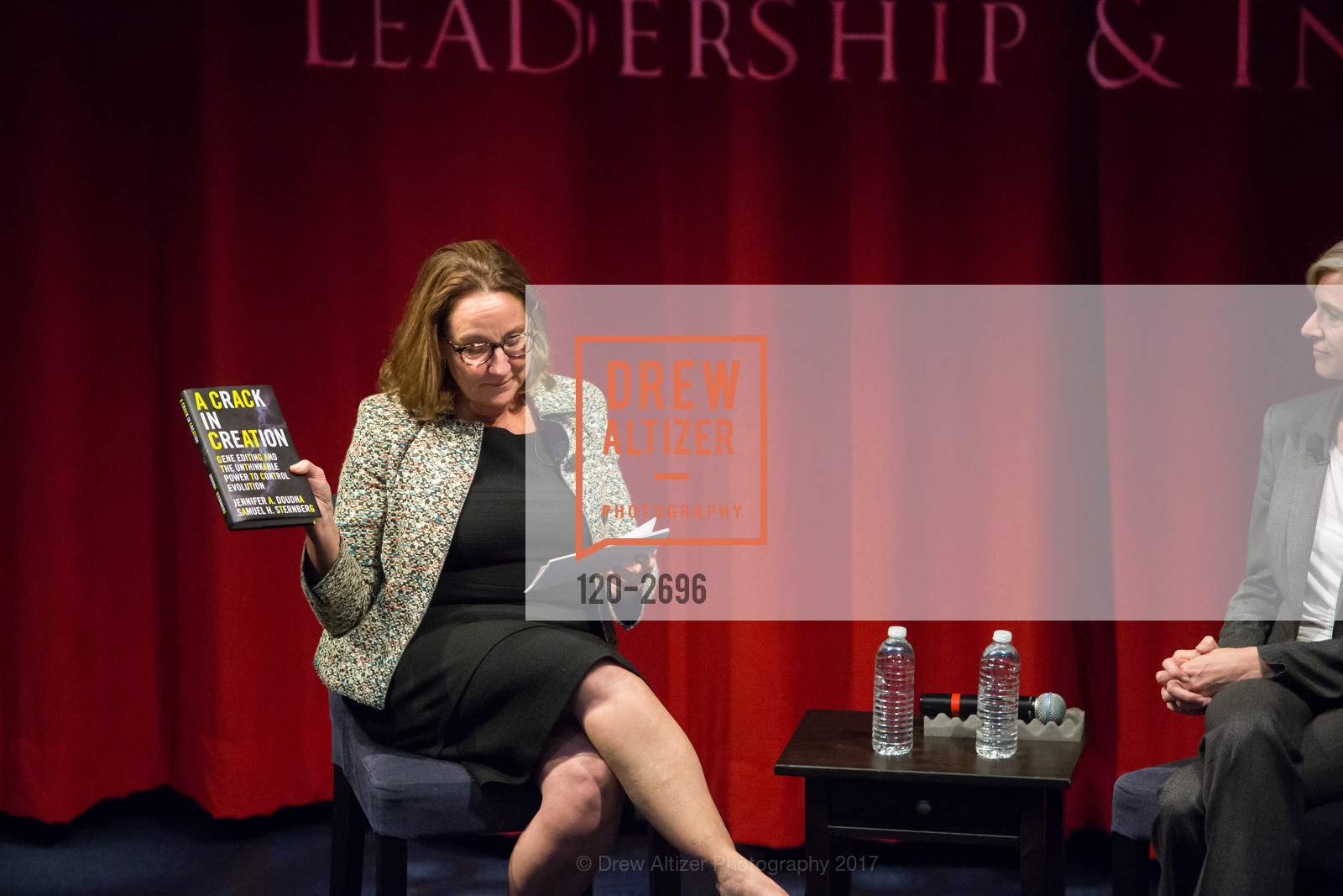 The Aspen Institute hosts Crawl, Walk, Run, Edit: The Impact of Gene Editing Technology on Humankind, Walt Disney Museum. 104 Montgomery St, October 3rd, 2017, Photo #120-2696 Photo #120-2696