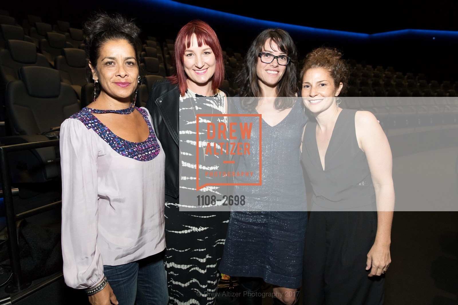 Vanessa Mellet, Kelly McVicker, Flor Hunt, Jill Tidman, Private Screening of HAPPENING at the Dolby Cinema, Dolby Cinema. 1275 Market Street, October 4th, 2017, Photo #1108-2698 Vanessa Mellet, Kelly McVicker, Flor Hunt, Jill Tidman, Photo #1108-2698