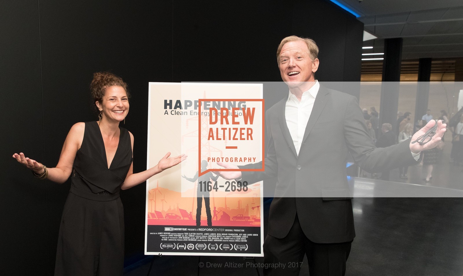 Jill Tidman, Jamie Redford, Private Screening of HAPPENING at the Dolby Cinema, Dolby Cinema. 1275 Market Street, October 4th, 2017, Photo #1164-2698 Jill Tidman, Jamie Redford, Photo #1164-2698