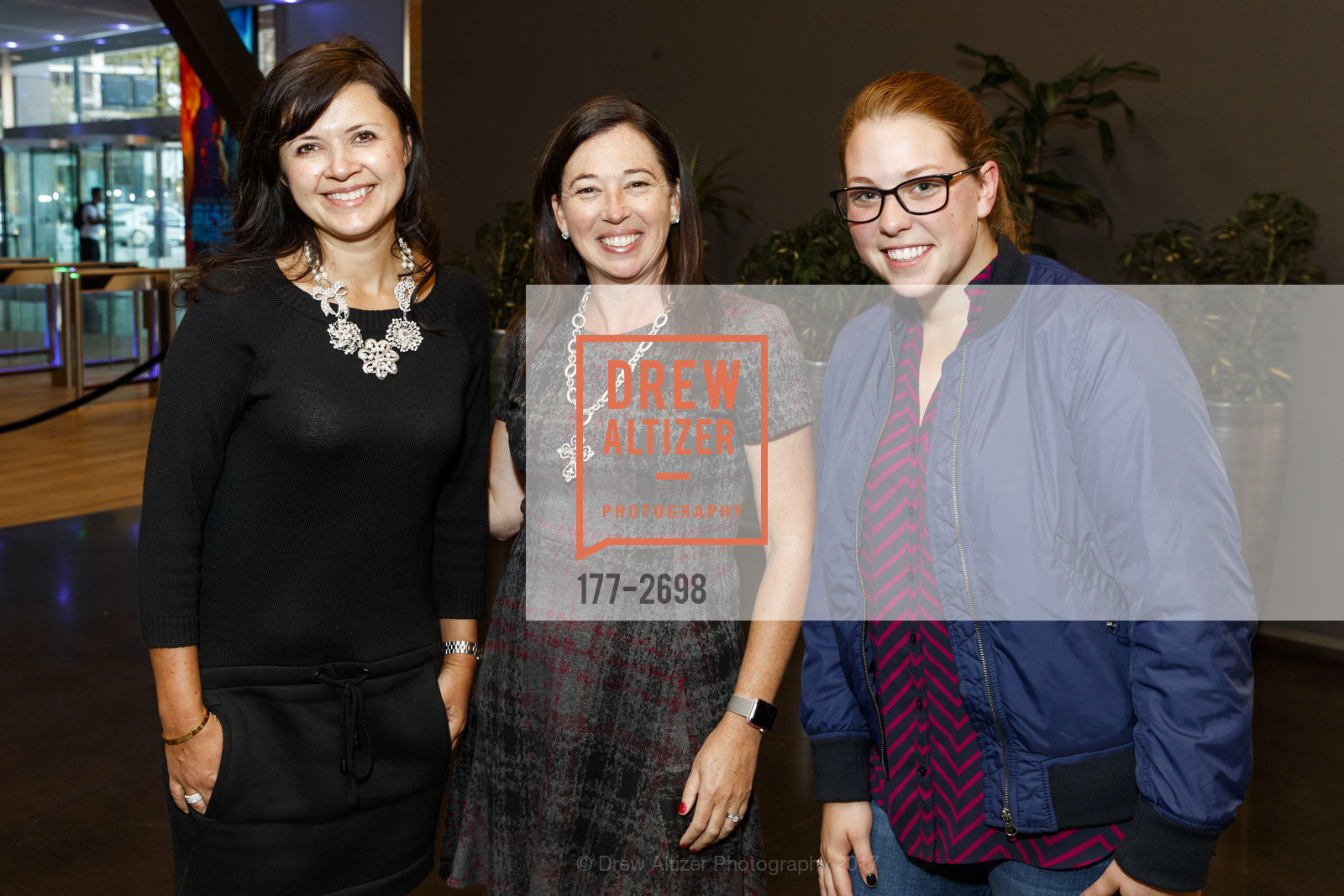 Natalia Sandin, Jennifer Bocock, Gentry Bennett, Private Screening of HAPPENING at the Dolby Cinema, Dolby Cinema. 1275 Market Street, October 4th, 2017, Photo #177-2698 Natalia Sandin, Jennifer Bocock, Gentry Bennett, Photo #177-2698