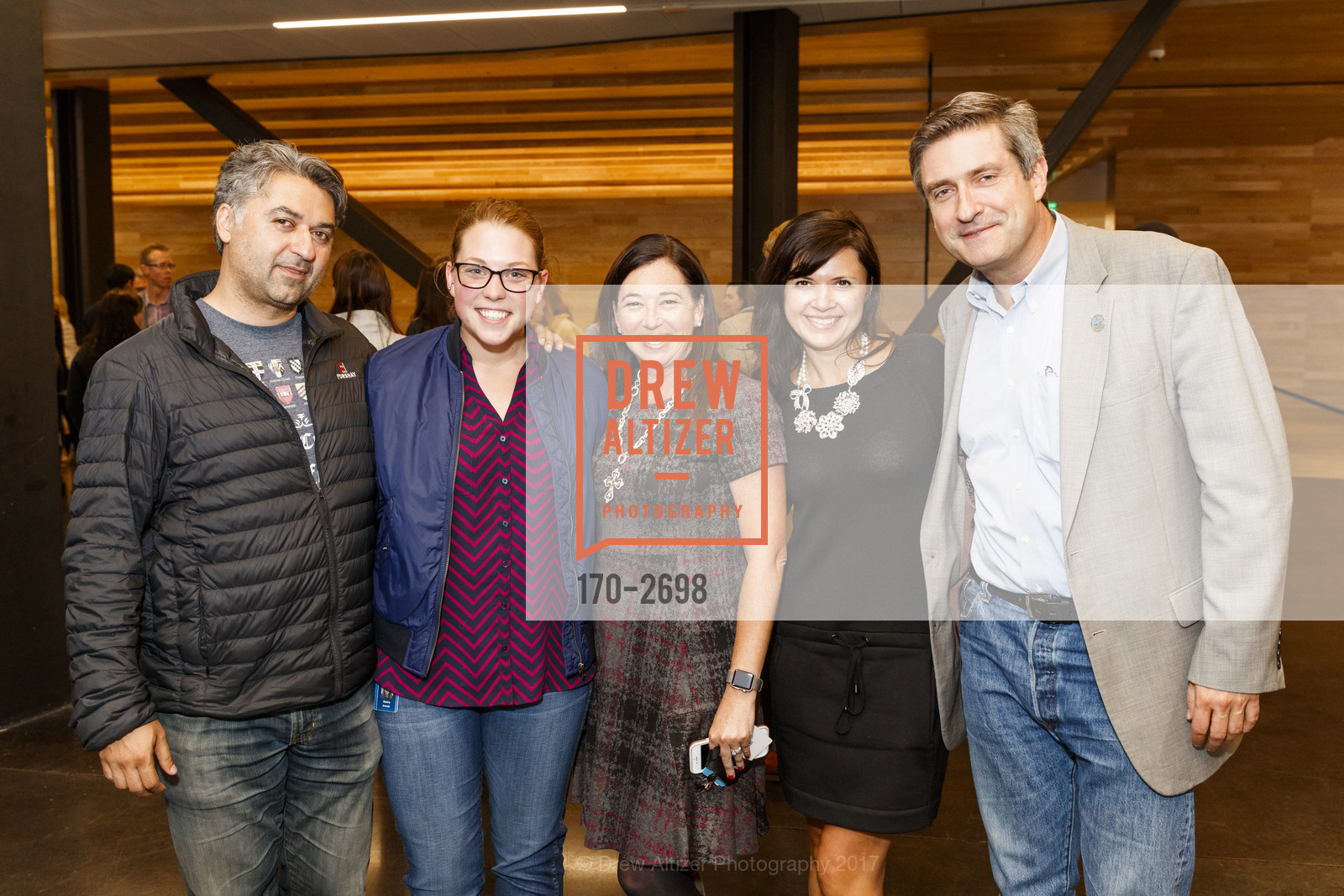 Hooman Khalili, Gentry Bennett, Jennifer Bocock, Natalie Sandin, Chris Kelly, Private Screening of HAPPENING at the Dolby Cinema, Dolby Cinema. 1275 Market Street, October 4th, 2017, Photo #170-2698 Hooman Khalili, Gentry Bennett, Jennifer Bocock, Natalie Sandin, Chris Kelly, Photo #170-2698