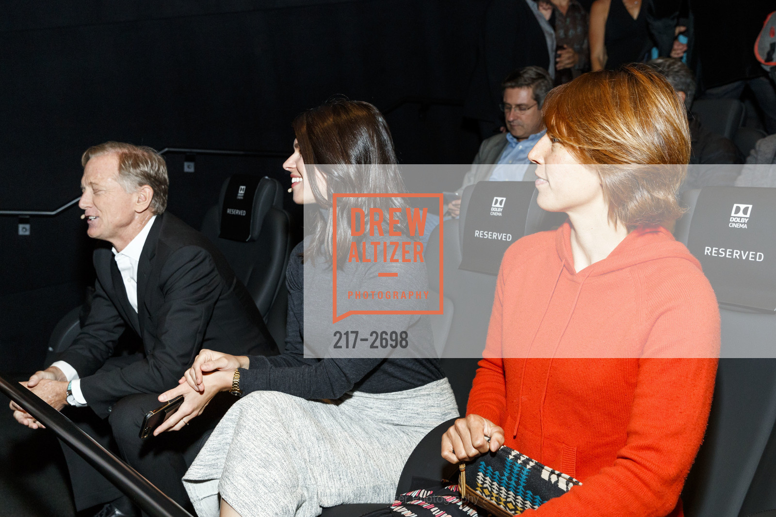 Jamie Redford, Emily Kirsch, Gia Schneider, Private Screening of HAPPENING at the Dolby Cinema, Dolby Cinema. 1275 Market Street, October 4th, 2017, Photo #217-2698 Jamie Redford, Emily Kirsch, Gia Schneider, Photo #217-2698