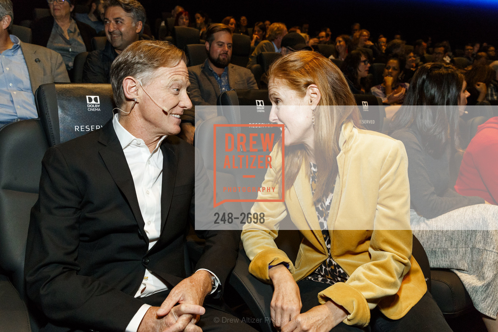 Jamie Redford, Kyle Redford, Private Screening of HAPPENING at the Dolby Cinema, Dolby Cinema. 1275 Market Street, October 4th, 2017, Photo #248-2698 Jamie Redford, Kyle Redford, Photo #248-2698