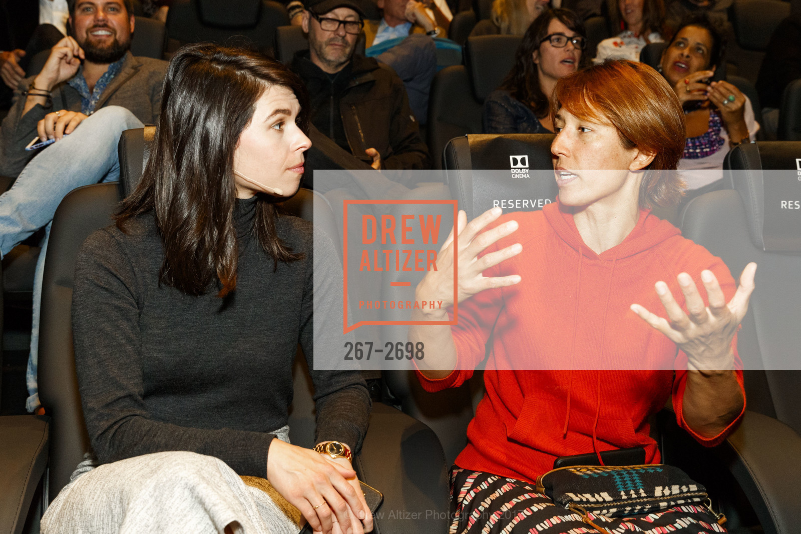 Emily Kirsch, Gia Schneider, Private Screening of HAPPENING at the Dolby Cinema, Dolby Cinema. 1275 Market Street, October 4th, 2017, Photo #267-2698 Emily Kirsch, Gia Schneider, Photo #267-2698