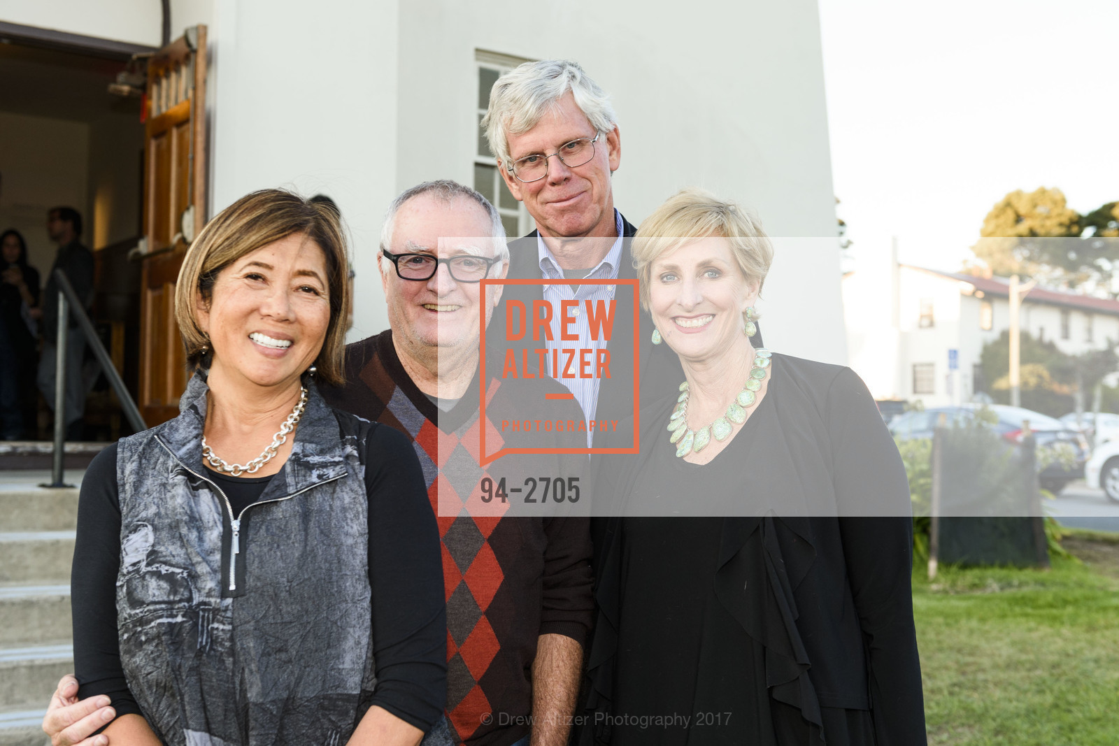 Lorna Lee, Jim Keefe, Jim Miller, Maureen Miller, FOR-SITE Foundation: Night Without Borders, Fort Mason General's Residence, Fort Mason Chapel, October 5th, 2017, Photo #94-2705 Lorna Lee, Jim Keefe, Jim Miller, Maureen Miller, Photo #94-2705
