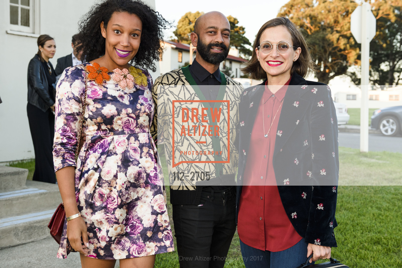 Victoria Rogers, Brendan Fernandes, Sarah Thornton, FOR-SITE Foundation: Night Without Borders, Fort Mason General's Residence, Fort Mason Chapel, October 5th, 2017, Photo #112-2705 Victoria Rogers, Brendan Fernandes, Sarah Thornton, Photo #112-2705