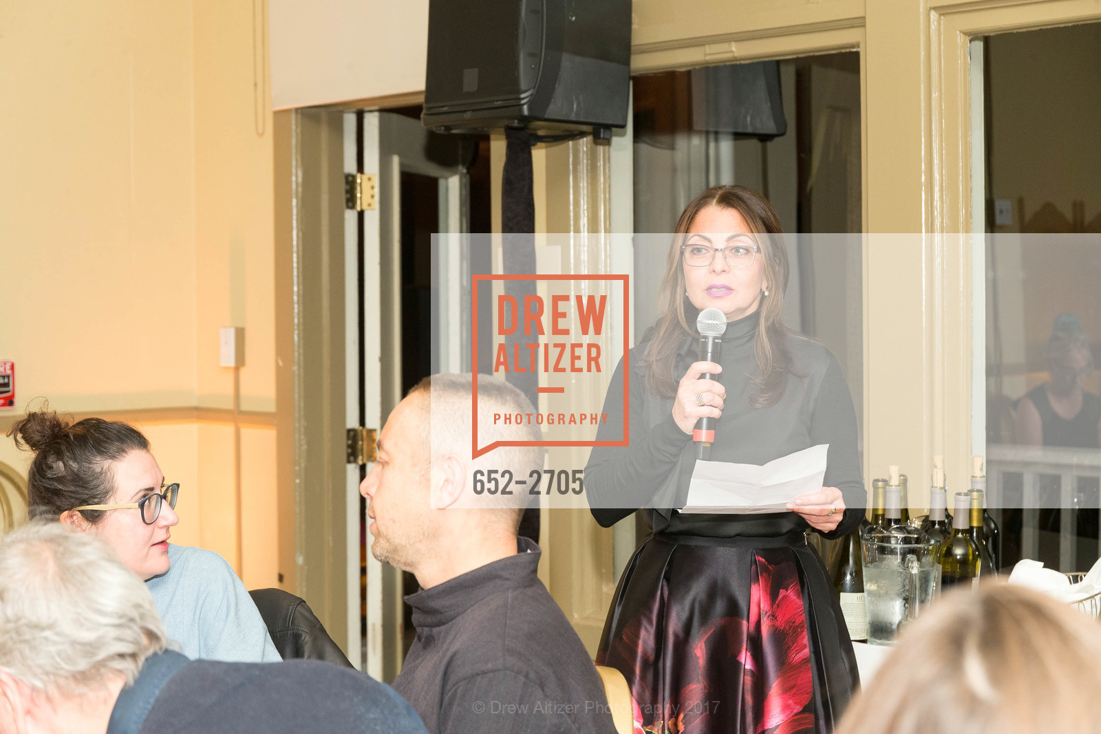 Neda Nobari, FOR-SITE Foundation: Night Without Borders, Fort Mason General's Residence, Fort Mason Chapel, October 5th, 2017, Photo #652-2705 Neda Nobari, Photo #652-2705