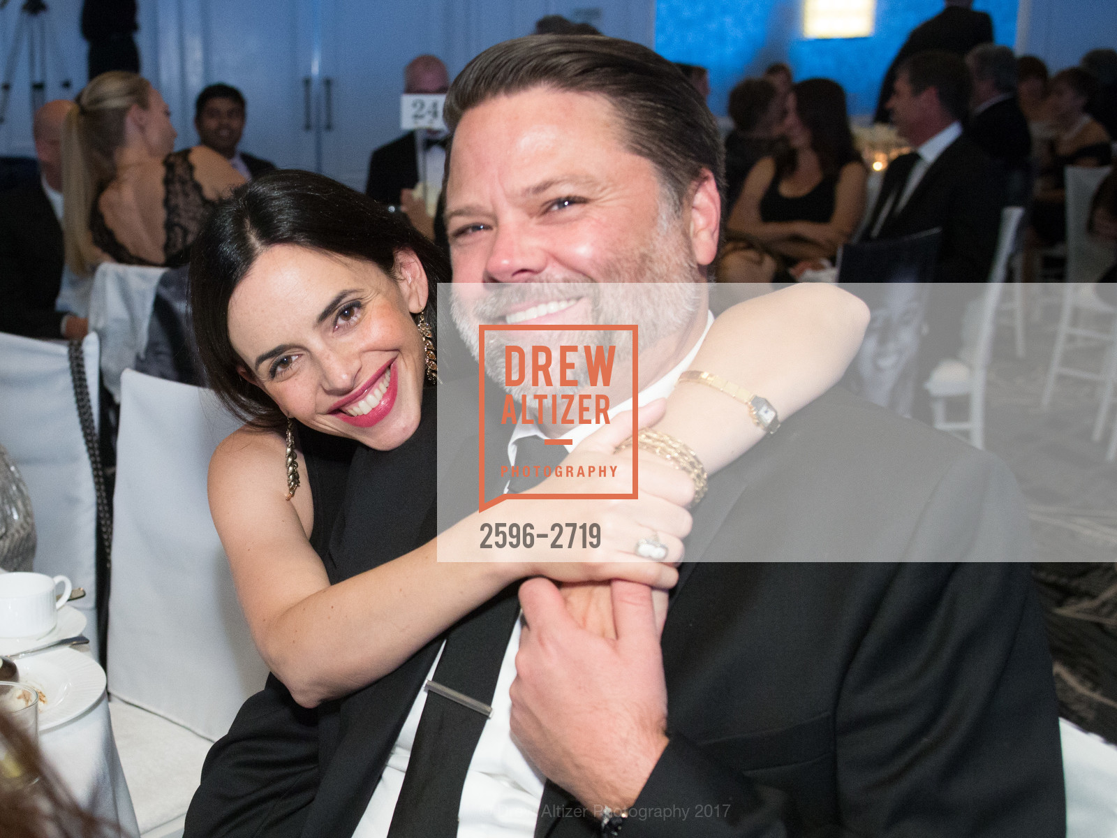 Amy Keating, Zach Alinder, UNICEF Gala San Francisco, Ritz Carlton. 600 Stockton St., San Francisco, October 7th, 2017, Photo #2596-2719 Amy Keating, Zach Alinder, Photo #2596-2719