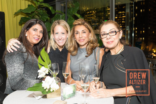 Sujata Pherwani with Stephanie Sandler Afie Royo and Faye Torson