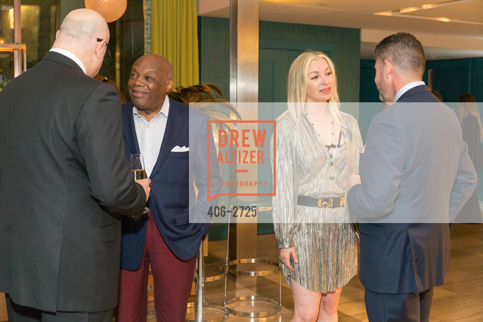 Willie Brown, Sonya Molodetskaya, Neiman Marcus and Piaget Shop Launch Party, The Battery. 717 Battery Street, October 10th, 2017, Photo #406-2725 Willie Brown, Sonya Molodetskaya, Photo #406-2725