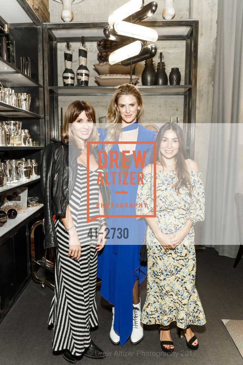 Mary Gonsalves Kinney, Emily Wheeler, Claudia Mata, Emily P. Wheeler Fine Jewelry Launch at Jay Jeffers, Jay Jeffers. 1035 Post Street, October 11th, 2017, Photo #41-2730 Mary Gonsalves Kinney, Emily Wheeler, Claudia Mata, Photo #41-2730