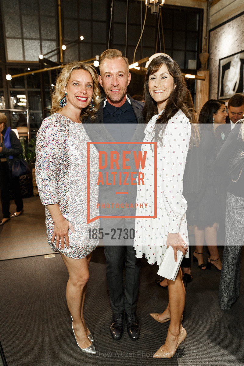 Elizabeth Zambricki, Michael Purdy, Samantha Duvall Bechtel, Emily P. Wheeler Fine Jewelry Launch at Jay Jeffers, Jay Jeffers. 1035 Post Street, October 11th, 2017, Photo #185-2730 Elizabeth Zambricki, Michael Purdy, Samantha Duvall Bechtel, Photo #185-2730