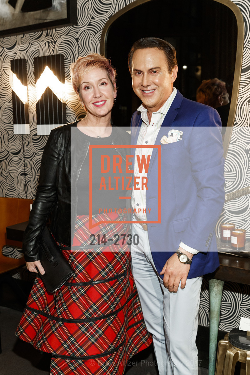 Lisa Sardegna, Joel Goodrich, Emily P. Wheeler Fine Jewelry Launch at Jay Jeffers, Jay Jeffers. 1035 Post Street, October 11th, 2017, Photo #214-2730 Lisa Sardegna, Joel Goodrich, Photo #214-2730