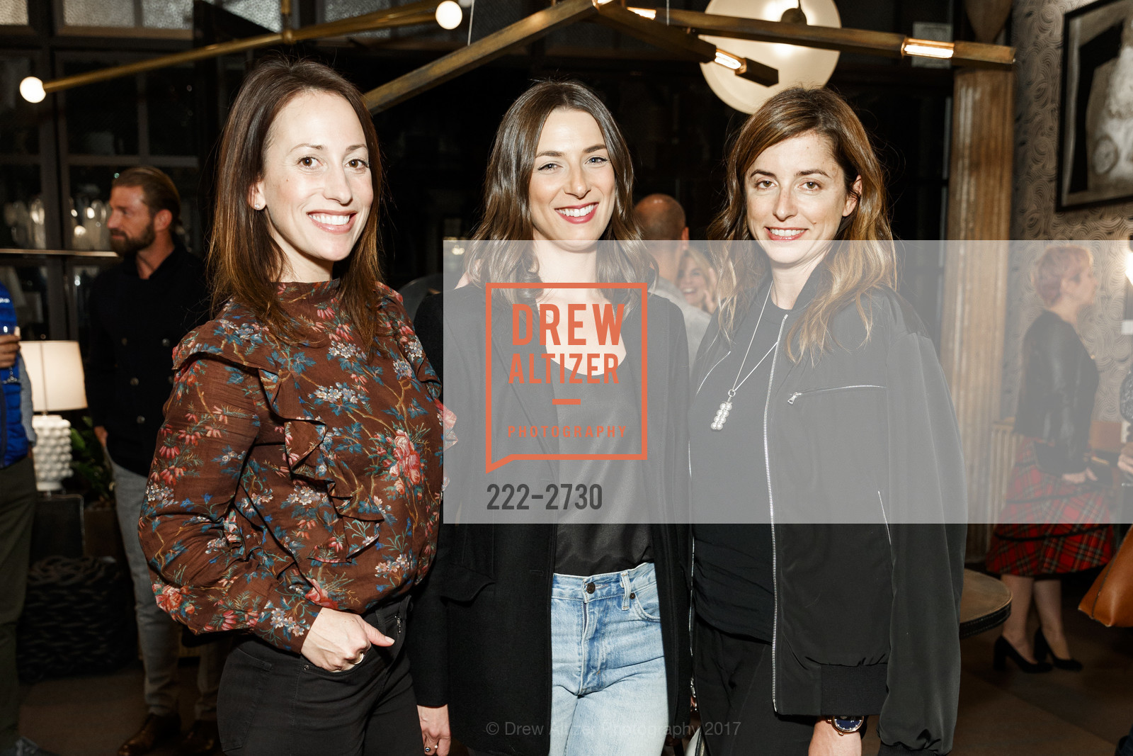 Courtney Kass, Amelia Moye, Emily Holt, Emily P. Wheeler Fine Jewelry Launch at Jay Jeffers, Jay Jeffers. 1035 Post Street, October 11th, 2017, Photo #222-2730 Courtney Kass, Amelia Moye, Emily Holt, Photo #222-2730