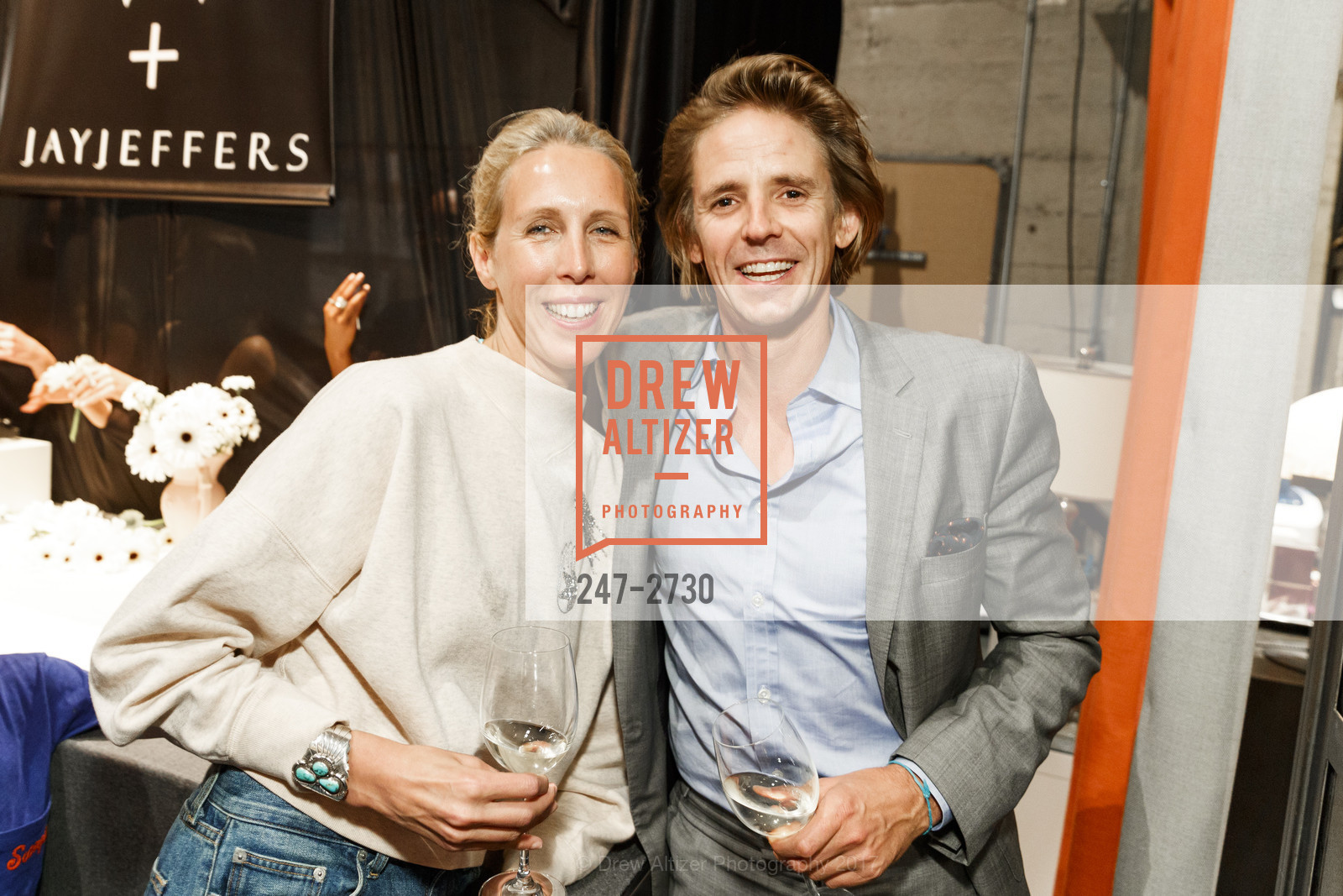 Lauren Goodman, Charlie Spalding, Emily P. Wheeler Fine Jewelry Launch at Jay Jeffers, Jay Jeffers. 1035 Post Street, October 11th, 2017, Photo #247-2730 Lauren Goodman, Charlie Spalding, Photo #247-2730