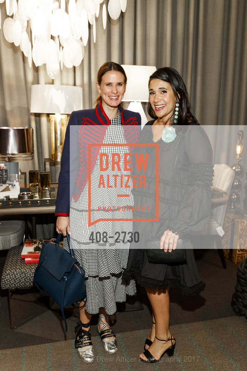 Hannah McKinley, Mariana Wall, Emily P. Wheeler Fine Jewelry Launch at Jay Jeffers, Jay Jeffers. 1035 Post Street, October 11th, 2017, Photo #408-2730 Hannah McKinley, Mariana Wall, Photo #408-2730