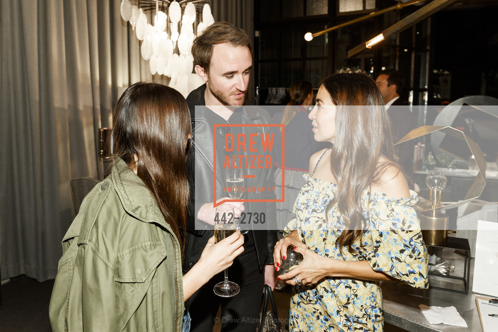 Andrew Lutjens, Claudia Mata, Emily P. Wheeler Fine Jewelry Launch at Jay Jeffers, Jay Jeffers. 1035 Post Street, October 11th, 2017, Photo #442-2730 Andrew Lutjens, Claudia Mata, Photo #442-2730