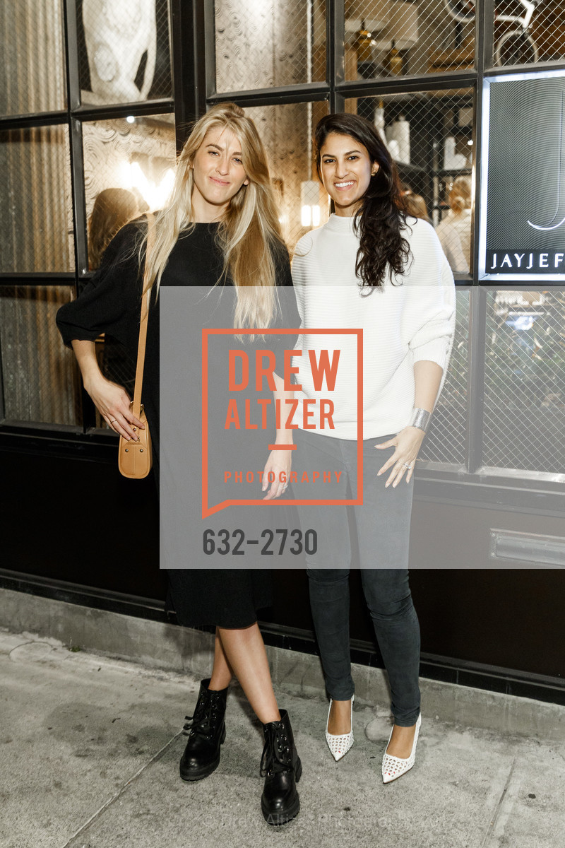 Jen Kay, Meghan Kanodia, Emily P. Wheeler Fine Jewelry Launch at Jay Jeffers, Jay Jeffers. 1035 Post Street, October 11th, 2017, Photo #632-2730 Jen Kay, Meghan Kanodia, Photo #632-2730