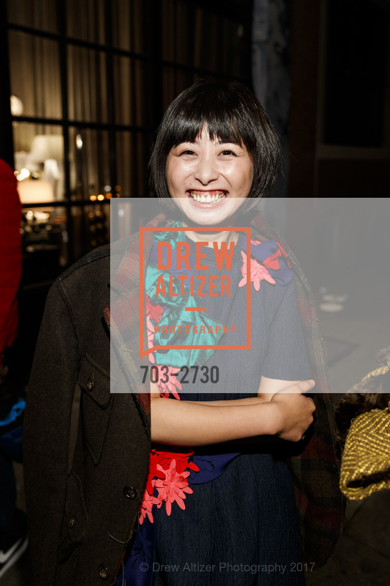 Yuka Uehara, Emily P. Wheeler Fine Jewelry Launch at Jay Jeffers, Jay Jeffers. 1035 Post Street, October 11th, 2017, Photo #703-2730 Yuka Uehara, Photo #703-2730