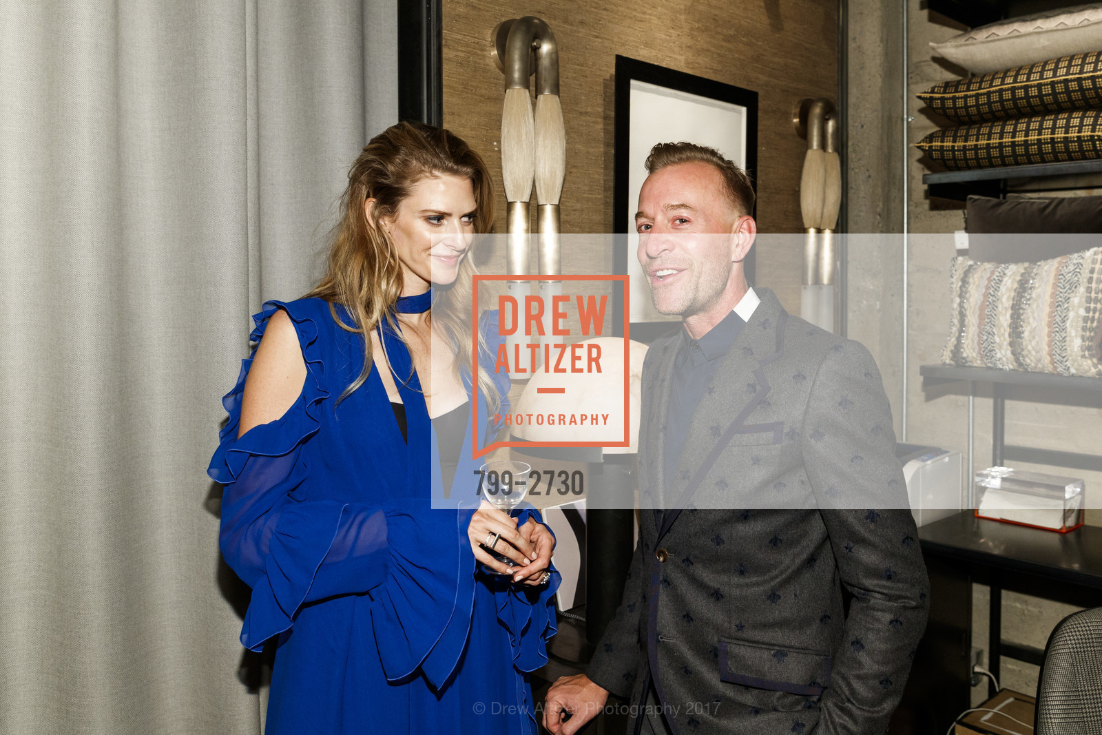 Emily Wheeler, Michael Purdy, Emily P. Wheeler Fine Jewelry Launch at Jay Jeffers, Jay Jeffers. 1035 Post Street, October 11th, 2017, Photo #799-2730 Emily Wheeler, Michael Purdy, Photo #799-2730