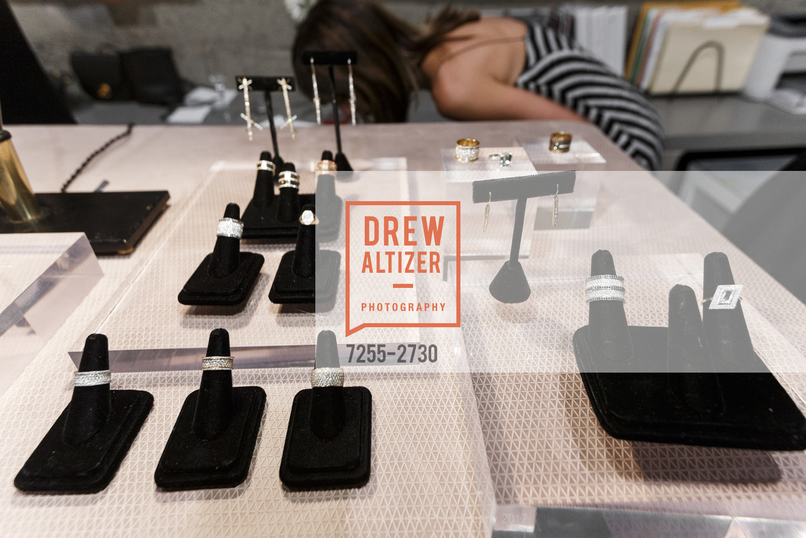Atmosphere, Emily P. Wheeler Fine Jewelry Launch at Jay Jeffers, Jay Jeffers. 1035 Post Street, October 11th, 2017, Photo #7255-2730 Atmosphere, Photo #7255-2730