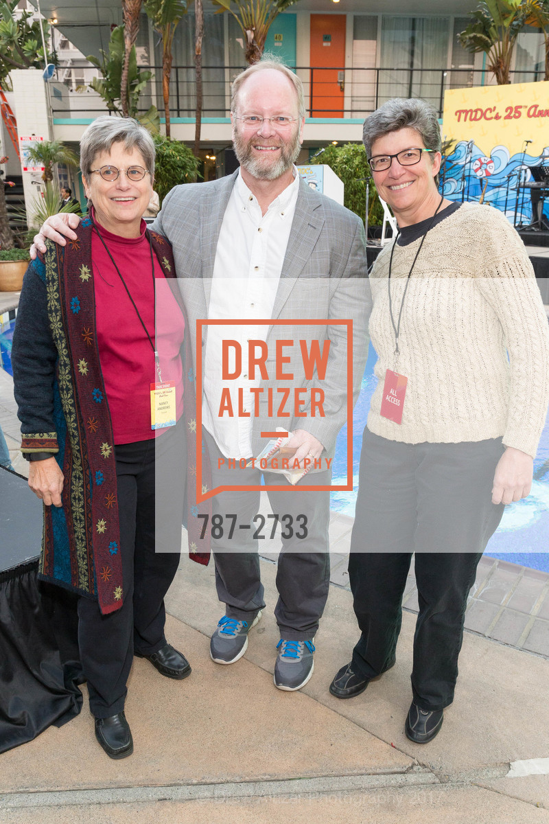 Nancy Andrews, Joe Riley, Amy Risch, TNDC's Pool Toss 2017, Phoenix Hotel & Chambers Eat + Drink. 601 Eddy Street San Francisco, California 94109, October 11th, 2017, Photo #787-2733 Nancy Andrews, Joe Riley, Amy Risch, Photo #787-2733