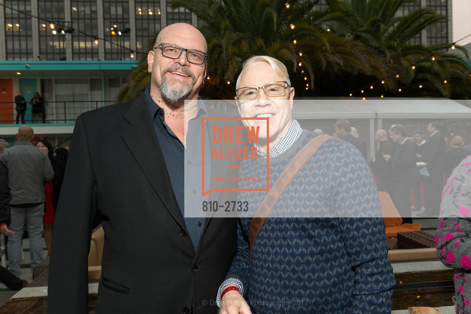 Blake Smith, Donald Emmerich, TNDC's Pool Toss 2017, Phoenix Hotel & Chambers Eat + Drink. 601 Eddy Street San Francisco, California 94109, October 11th, 2017, Photo #810-2733 Blake Smith, Donald Emmerich, Photo #810-2733