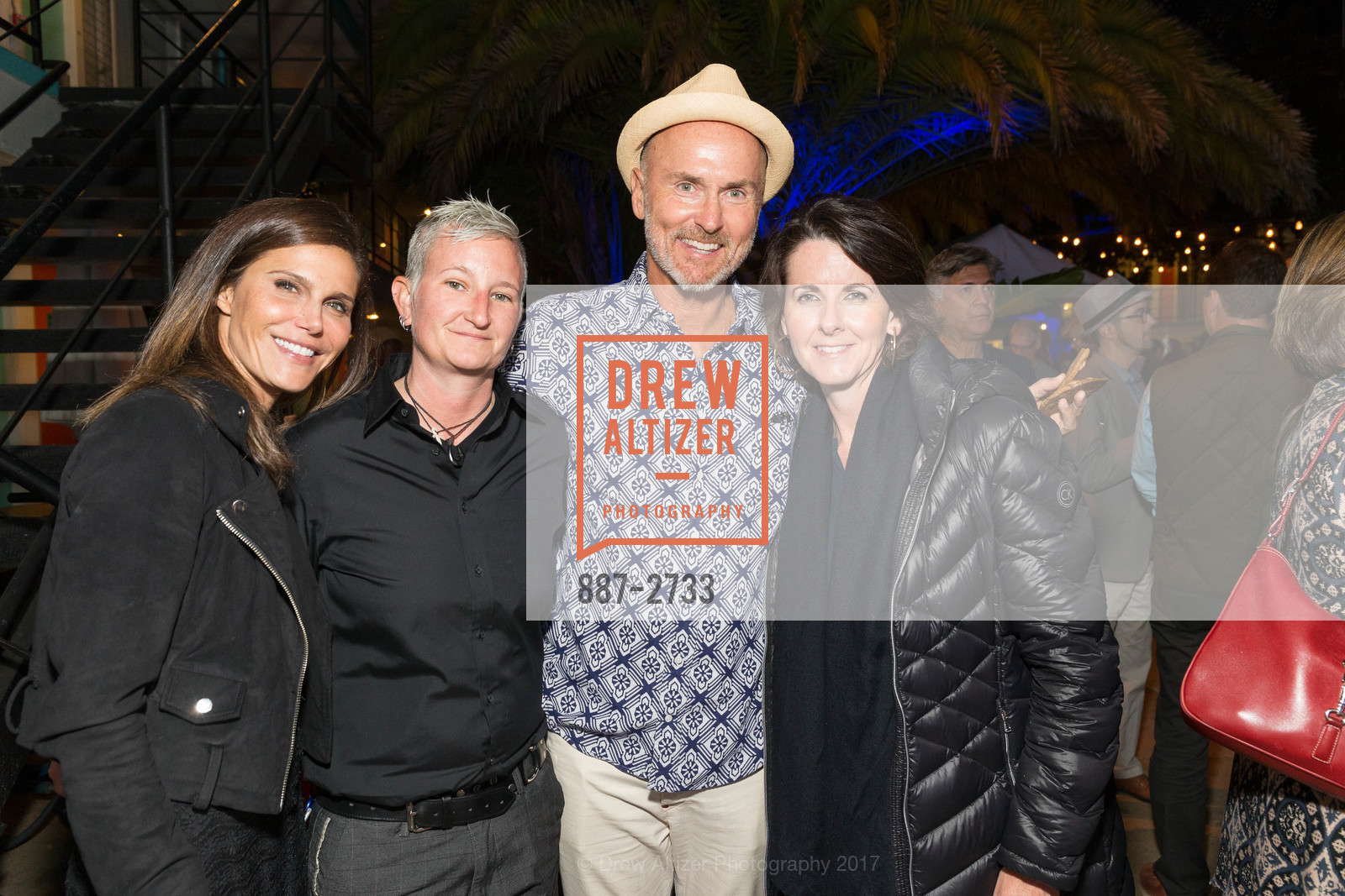 Isabel Manchester, Diana Weech, Chip Conley, Karlene Holliman, TNDC's Pool Toss 2017, Phoenix Hotel & Chambers Eat + Drink. 601 Eddy Street San Francisco, California 94109, October 11th, 2017, Photo #887-2733 Isabel Manchester, Diana Weech, Chip Conley, Karlene Holliman, Photo #887-2733