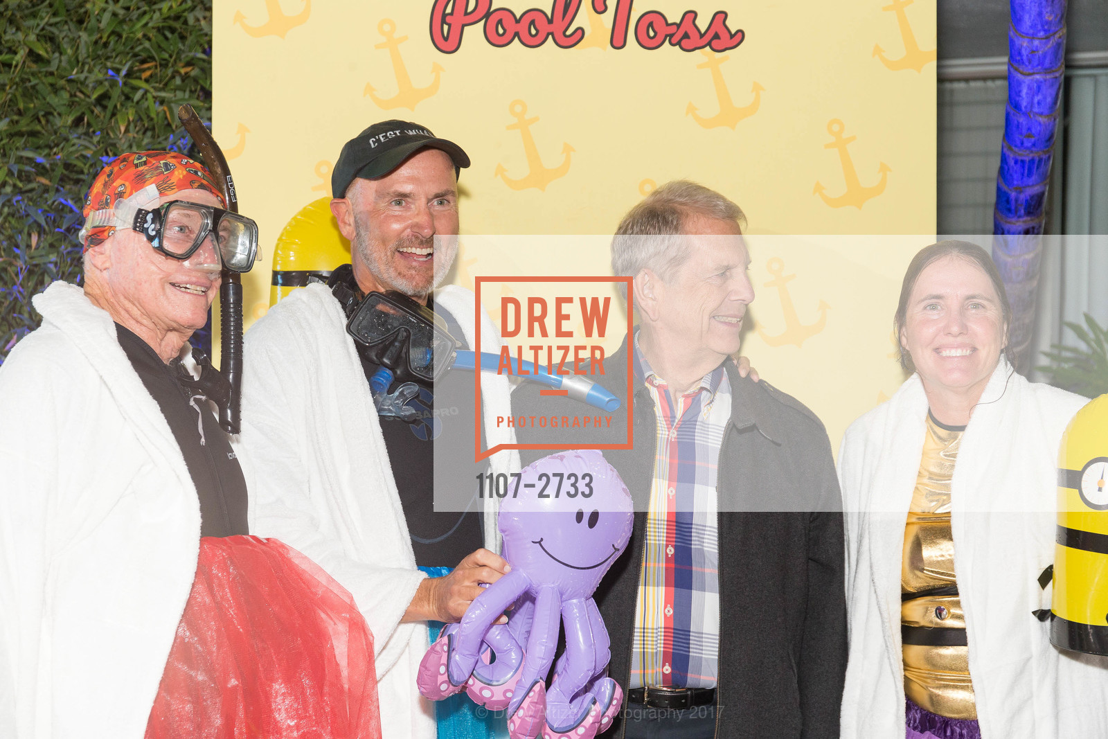Chip Conley, Jim Haff, Ann Conley, TNDC's Pool Toss 2017, Phoenix Hotel & Chambers Eat + Drink. 601 Eddy Street San Francisco, California 94109, October 11th, 2017, Photo #1107-2733 Chip Conley, Jim Haff, Ann Conley, Photo #1107-2733
