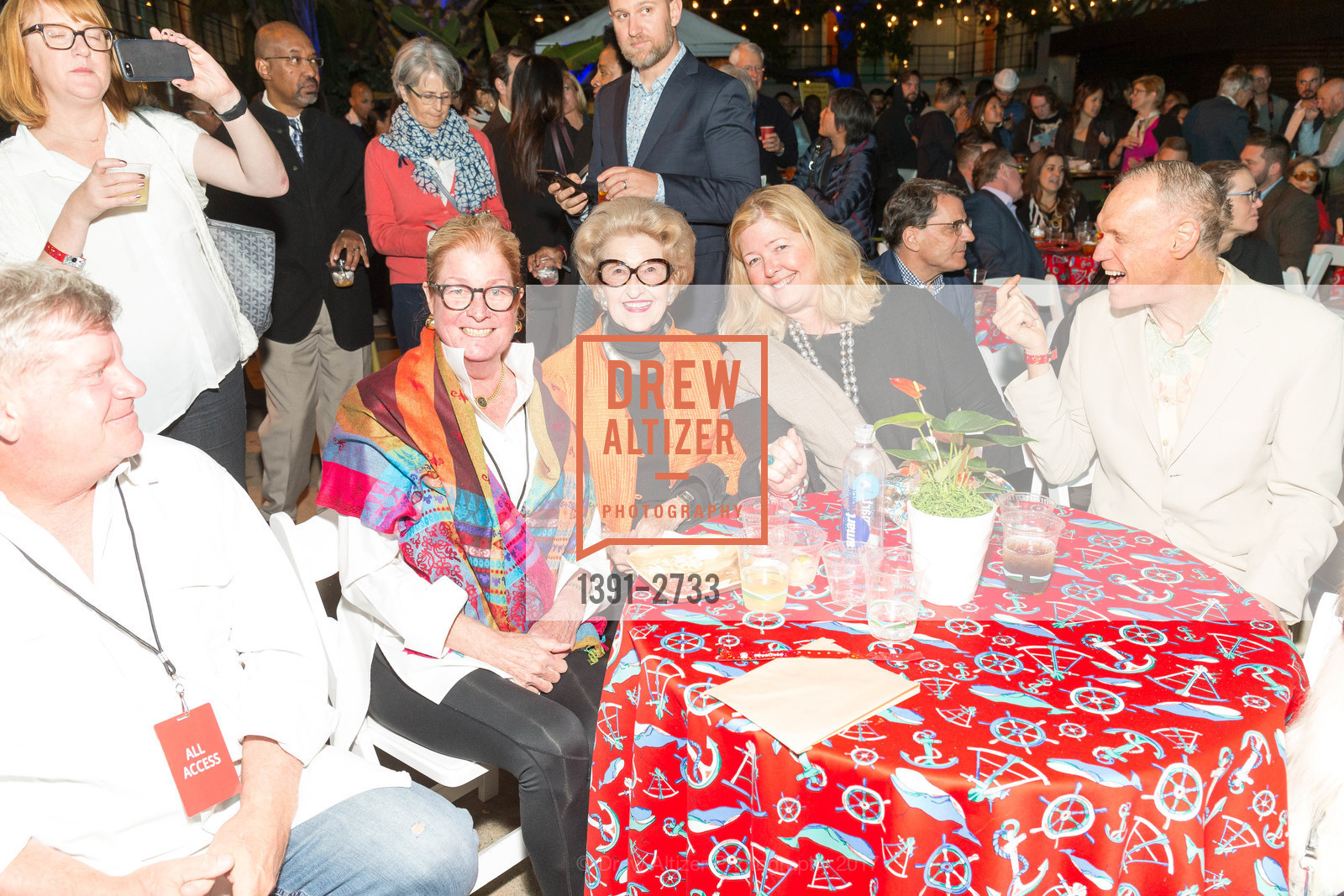 Laura King Pfaff, Genelle Relfe, Reese Relfe, TNDC's Pool Toss 2017, Phoenix Hotel & Chambers Eat + Drink. 601 Eddy Street San Francisco, California 94109, October 11th, 2017, Photo #1391-2733 Laura King Pfaff, Genelle Relfe, Reese Relfe, Photo #1391-2733