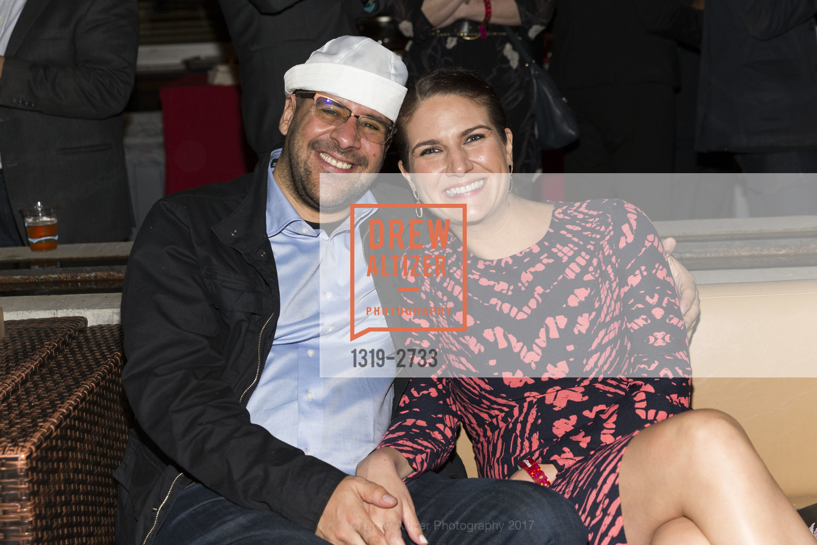Elisa Asenov, Rossen Asenov, TNDC's Pool Toss 2017, Phoenix Hotel & Chambers Eat + Drink. 601 Eddy Street San Francisco, California 94109, October 11th, 2017, Photo #1319-2733 Elisa Asenov, Rossen Asenov, Photo #1319-2733