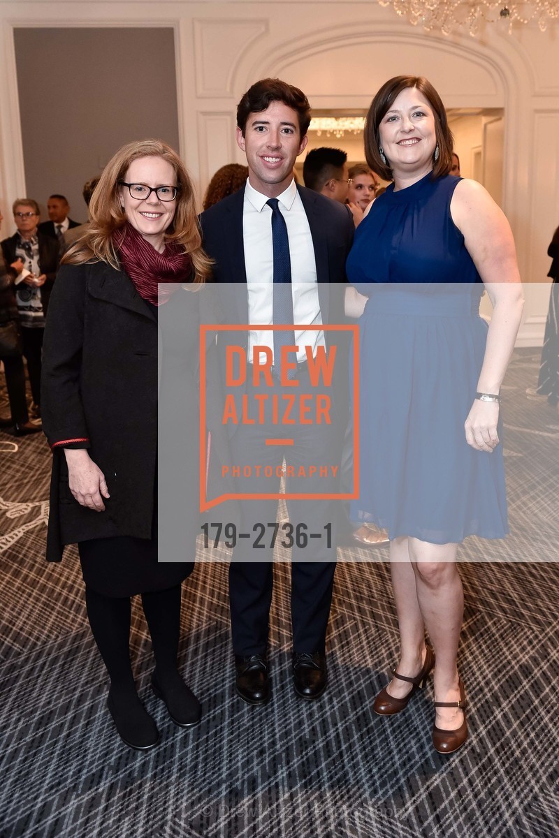 Jessica Bier, Daniel Lentz, Hanna Doerr, San Francisco Education Fund Gala 2017, The Ritz. 600 Stockton St. San Francisco, California 94108 United States, Photo #179-2736-1 Jessica Bier, Daniel Lentz, Hanna Doerr, Photo #179-2736-1