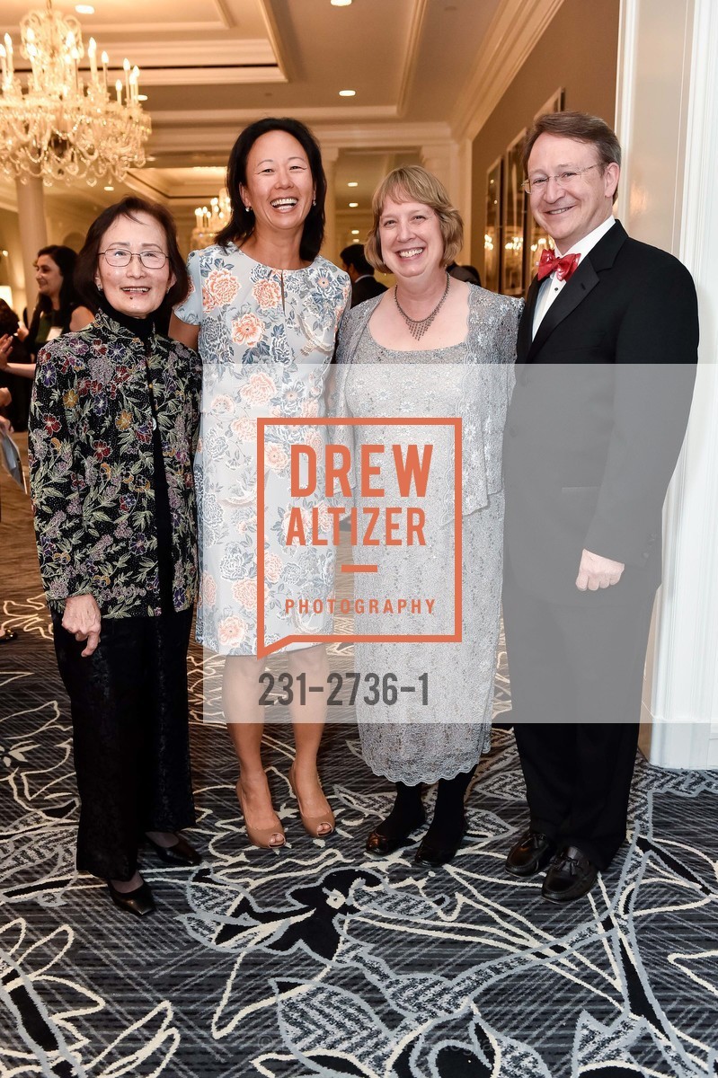 Julie Lu, Debbie Lu, Beth Arman, Robert Mintz, San Francisco Education Fund Gala 2017, The Ritz. 600 Stockton St. San Francisco, California 94108 United States, Photo #231-2736-1 Julie Lu, Debbie Lu, Beth Arman, Robert Mintz, Photo #231-2736-1