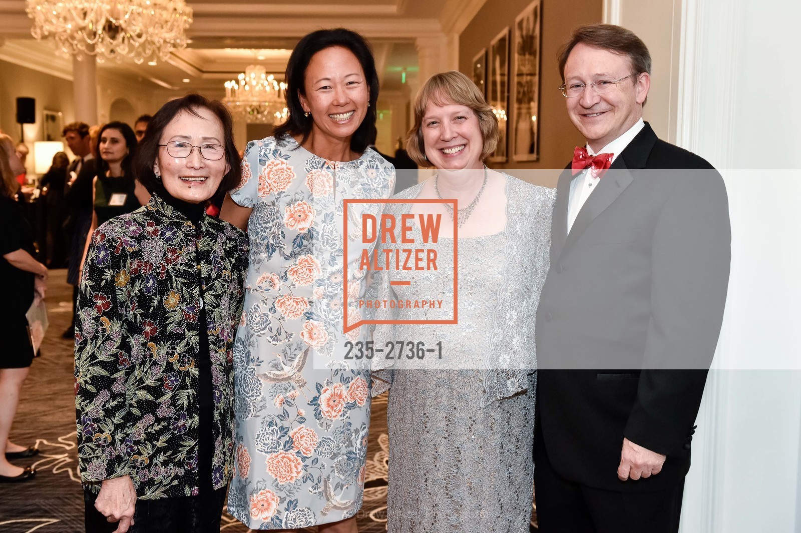 Julie Lu, Debbie Lu, Beth Arman, Robert Mintz, San Francisco Education Fund Gala 2017, The Ritz. 600 Stockton St. San Francisco, California 94108 United States, Photo #235-2736-1 Julie Lu, Debbie Lu, Beth Arman, Robert Mintz, Photo #235-2736-1