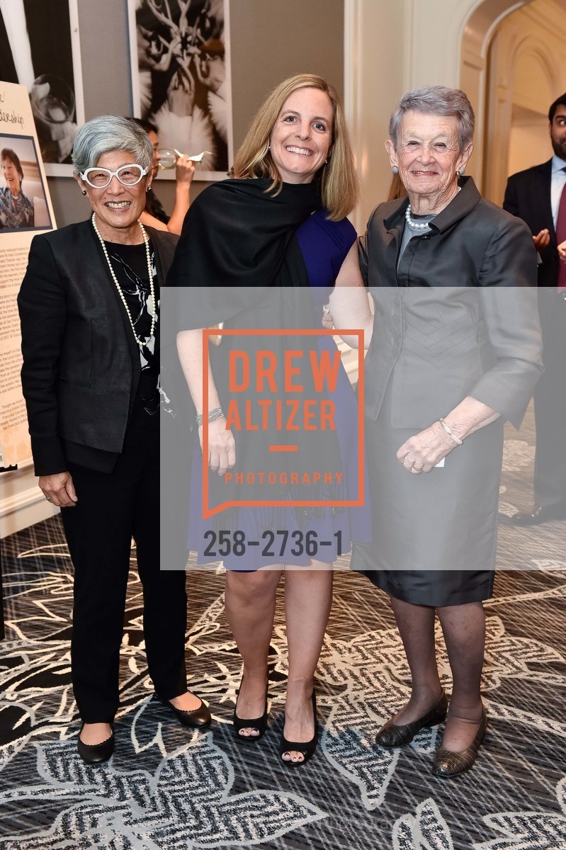 Kathy Turner, Erika Coplon, Adele Corvin, San Francisco Education Fund Gala 2017, The Ritz. 600 Stockton St. San Francisco, California 94108 United States, Photo #258-2736-1 Kathy Turner, Erika Coplon, Adele Corvin, Photo #258-2736-1