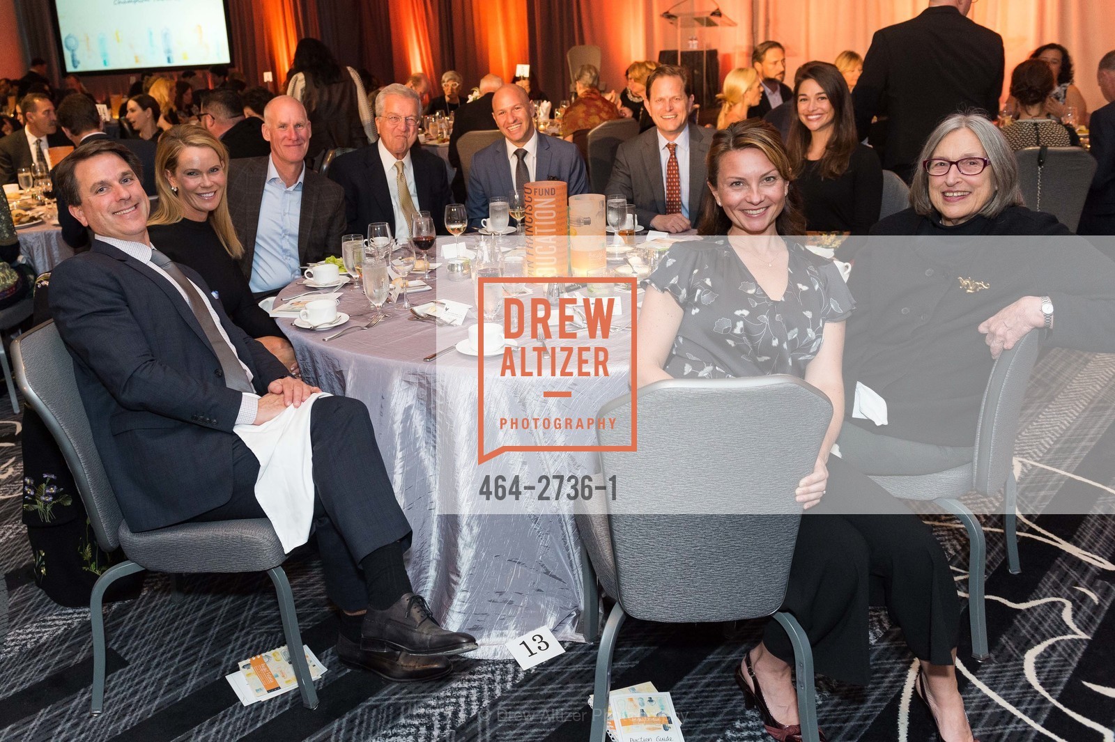 Group Picture, San Francisco Education Fund Gala 2017, The Ritz. 600 Stockton St. San Francisco, California 94108 United States, Photo #464-2736-1 Group Picture, Photo #464-2736-1