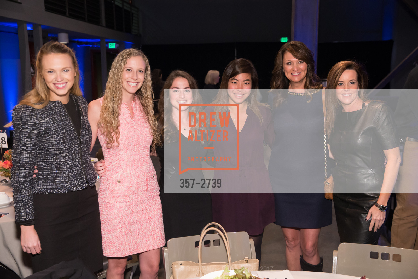 Carly Webster, Kerry Deichen, Laura Posylkin, Alice Zheng, Tracy Webster, Kirsten Fell, Vital Voices Annual Gala Luncheon 2017, The Village. 969 Market St, San Francisco, CA 94103, October 12th, 2017, Photo #357-2739 Carly Webster, Kerry Deichen, Laura Posylkin, Alice Zheng, Tracy Webster, Kirsten Fell, Photo #357-2739
