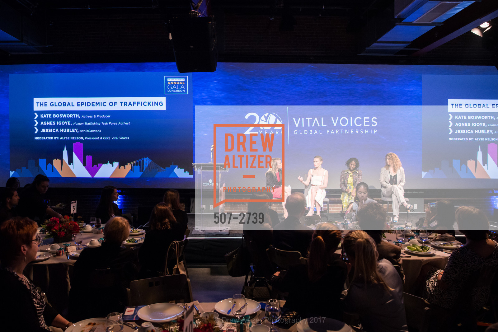 Atmosphere, Vital Voices Annual Gala Luncheon 2017, The Village. 969 Market St, San Francisco, CA 94103, October 12th, 2017, Photo #507-2739 Atmosphere, Photo #507-2739
