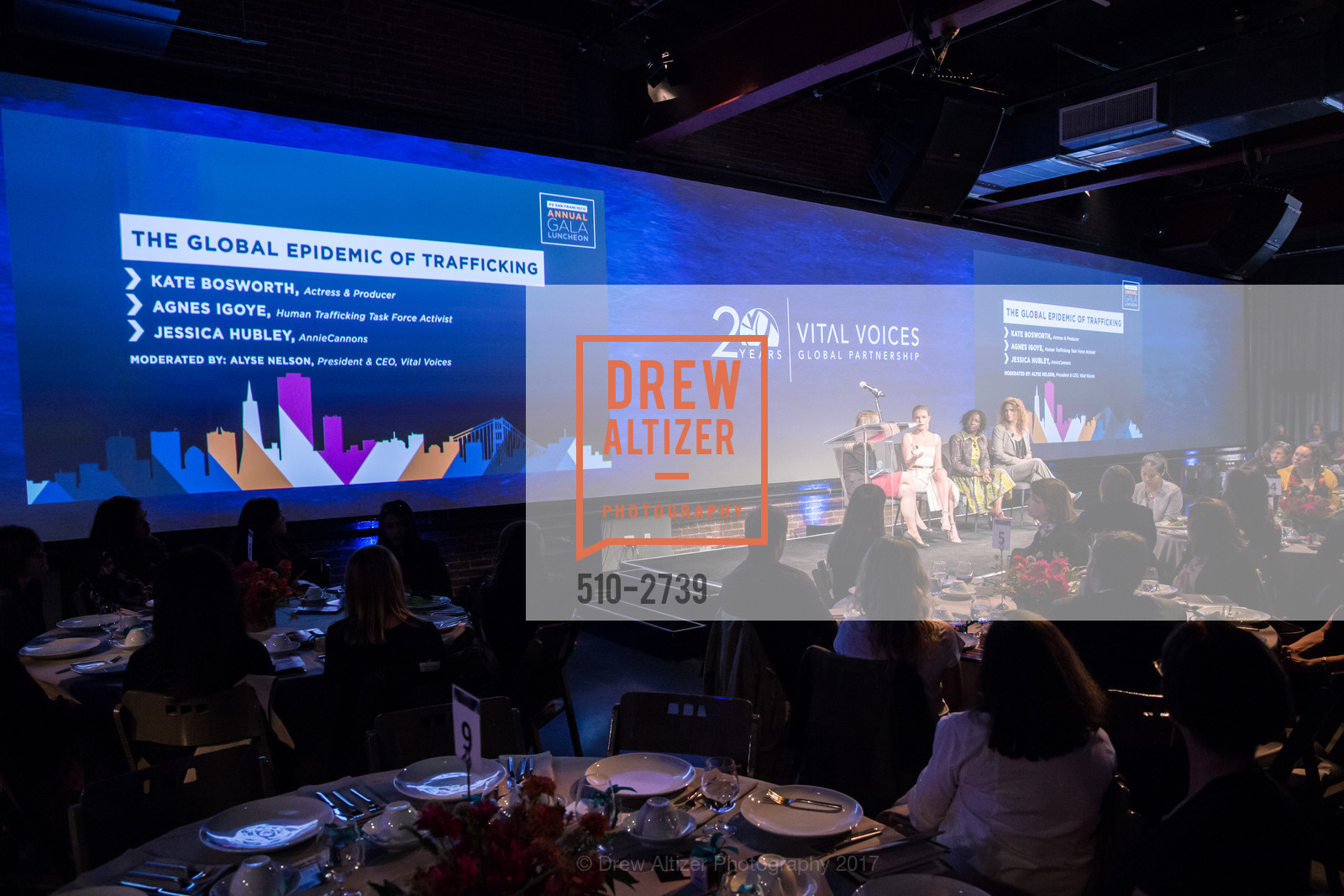 Atmosphere, Vital Voices Annual Gala Luncheon 2017, The Village. 969 Market St, San Francisco, CA 94103, October 12th, 2017, Photo #510-2739 Atmosphere, Photo #510-2739