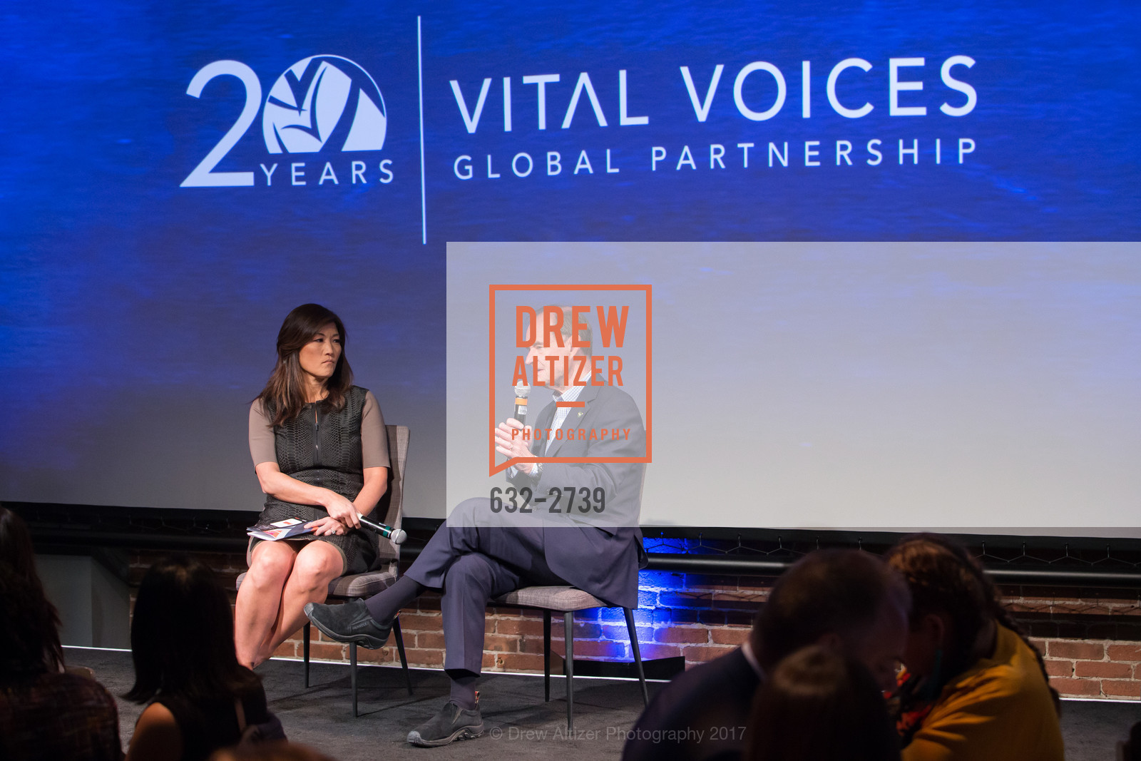 Juju Chang, David Boies, Vital Voices Annual Gala Luncheon 2017, The Village. 969 Market St, San Francisco, CA 94103, October 12th, 2017, Photo #632-2739 Juju Chang, David Boies, Photo #632-2739